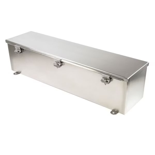 N4X HNG CVR WIRE TROUGH 2.5X2.5X24 304SS, Wiegmann, Mfr#: T2224CHSS